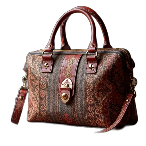photorealistic, 3d render, textile, bag, pakistan transparent PNG cut-out
