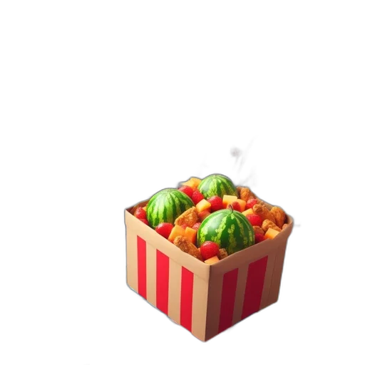 food, crown, hat, furniture, 3d render, photorealistic, concept art, pixel art transparent PNG cut-out