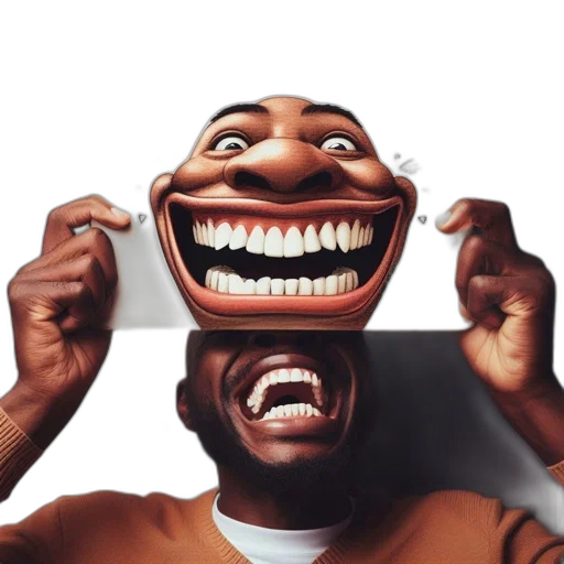 mask, face, creature, animal, concept art, 3d render, photorealistic, cartoon transparent PNG cut-out