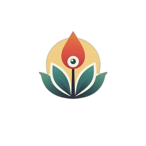 flower, staff, crown, jewelry transparent PNG cut-out
