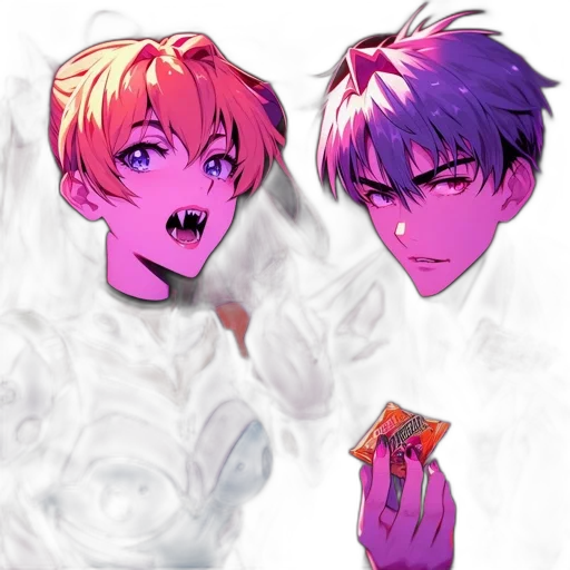 vaporwave, concept art, anime, pixel art, neon lights, outer space, neon, pastel transparent PNG cut-out
