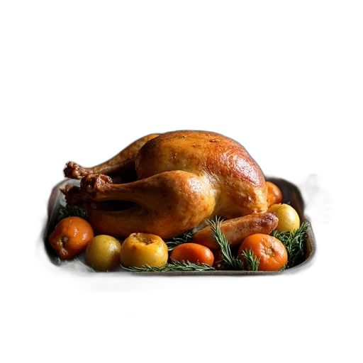 food, animal, hat, crown, photorealistic, 3d render, person, standing transparent PNG cut-out