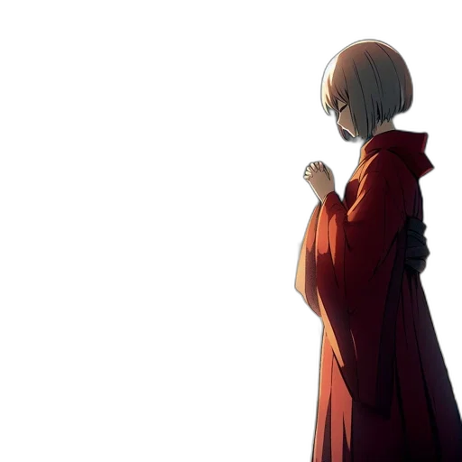 jacket, sword, weapon, dress, concept art, anime, photorealistic, pixel art transparent PNG cut-out