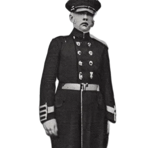 staff, jacket, face, hat transparent PNG cut-out