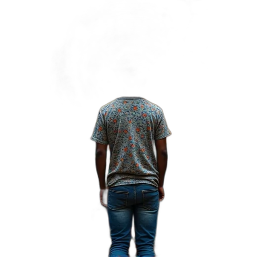 jacket, staff, face, robot transparent PNG cut-out