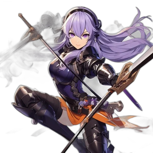 weapon, sword, staff, fantasy art, anime, concept art, pixel art, dark transparent PNG cut-out