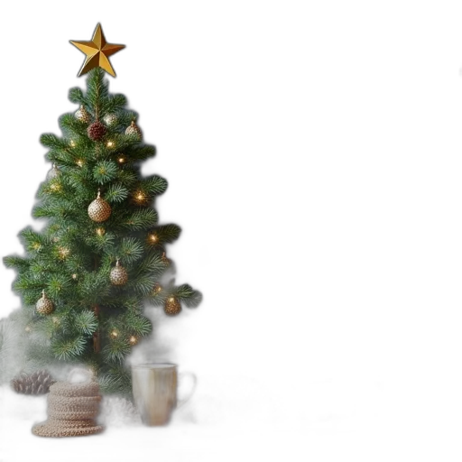 tree, 3d render, photorealistic, blackboard transparent PNG cut-out