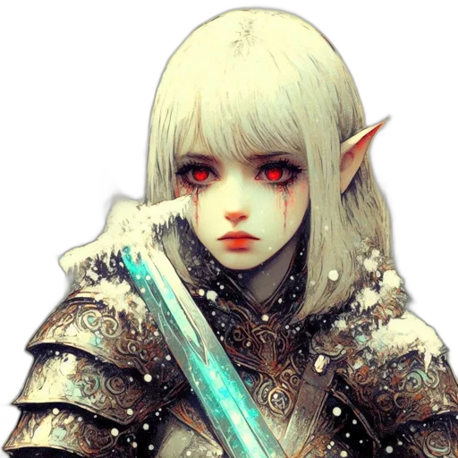 sword, staff, face, dragon, fantasy art, concept art, pixel art, comic book art transparent PNG cut-out