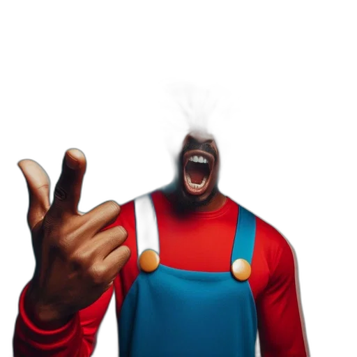 mask, face, robot, jacket transparent PNG cut-out