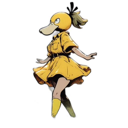 dress, creature, animal, mask, concept art, pixel art, watercolor, anime transparent PNG cut-out