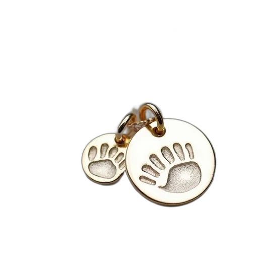 jewelry, personalised, handprint, necklace transparent PNG cut-out