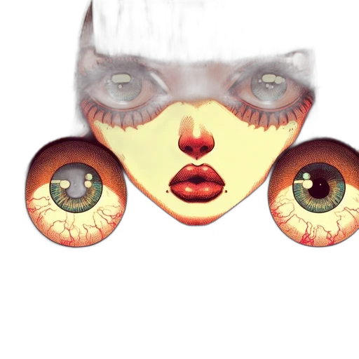 mask, face, creature, 3d render, photorealistic, concept art, fantasy art, outer space transparent PNG cut-out