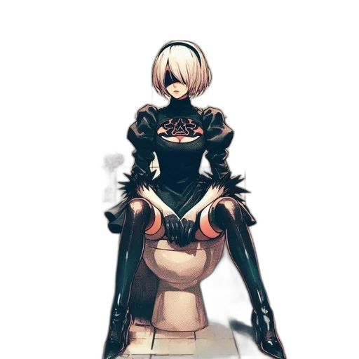 staff, crown, weapon, dress, concept art, fantasy art, pixel art, 3d render transparent PNG cut-out