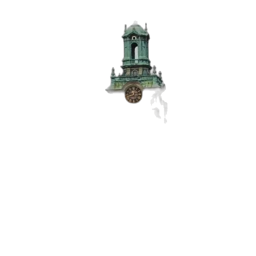 building, umbrella, dress, crown, 3d render, photorealistic, concept art, pixel art transparent PNG cut-out