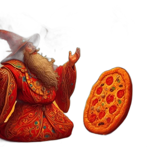 dragon, food, concept art, fantasy art, 3d render, photorealistic, fire, grand transparent PNG cut-out