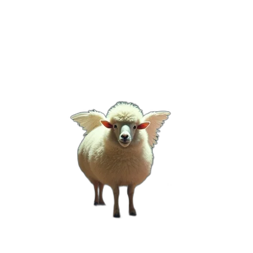 animal, creature, staff, mask, concept art, 3d render, pixel art, fantasy art transparent PNG cut-out