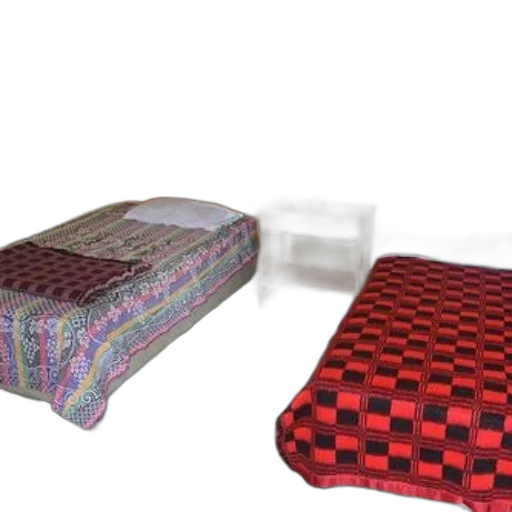 furniture, shoes, umbrella, 3d render, cozy, bedroom, two, single transparent PNG cut-out