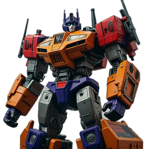 robot, weapon, concept art, 3d render, transformers, combiners, optvezd, shown transparent PNG cut-out