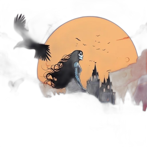 concept art, fantasy art, watercolor, cartoon, fog, fire, outer space, underwater transparent PNG cut-out