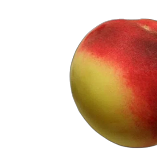 food, crown, photorealistic, 3d render, ripe, peach, sits, next transparent PNG cut-out
