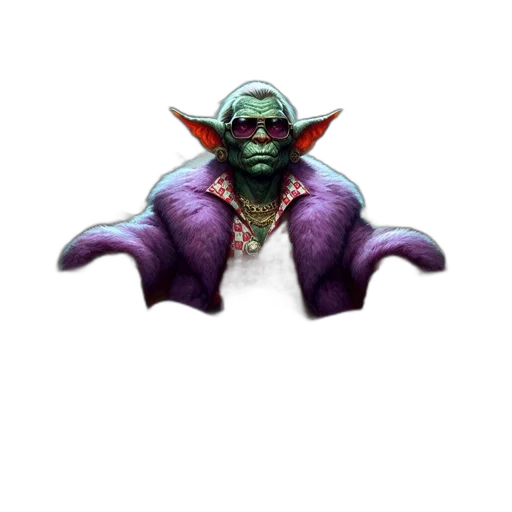 staff, creature, mask, face, concept art, 3d render, pixel art, fantasy art transparent PNG cut-out