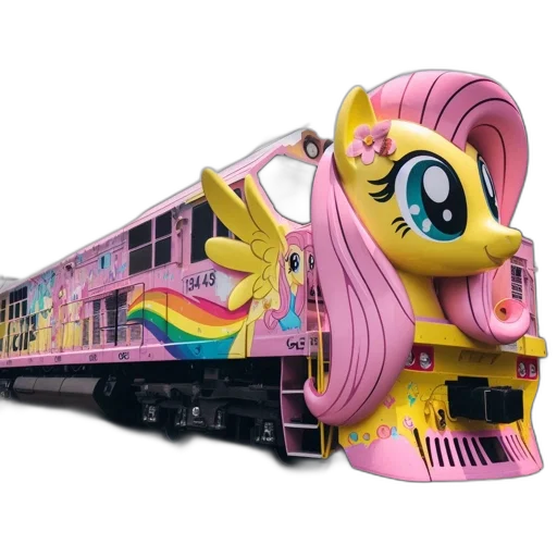 weapon, shoes, 3d render, concept art, vividly, colored, train, features transparent PNG cut-out
