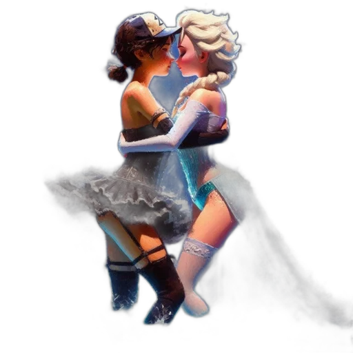 dress, concept art, watercolor, fantasy art, pixel art, fire, underwater, snow transparent PNG cut-out