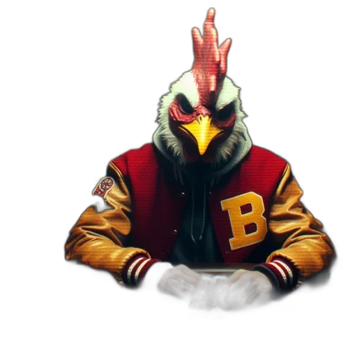 jacket, mask, animal, concept art, pixel art, 3d render, fantasy art, group transparent PNG cut-out