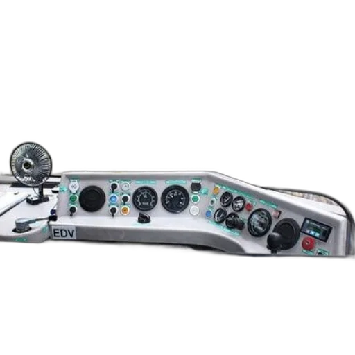 staff, train, cockpit, various, control, buttons, fan, left transparent PNG cut-out