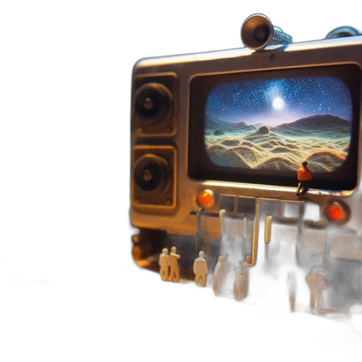 robot, weapon, car, concept art, photorealistic, watercolor, 3d render, outer space transparent PNG cut-out