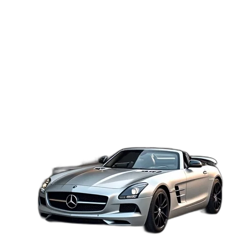 car, weapon, animal, photorealistic, 3d render, concept art, pixel art, mercedes transparent PNG cut-out