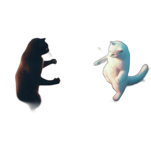 animal, creature, 3d render, concept art, pixel art, photorealistic, monochrome, pastel transparent PNG cut-out