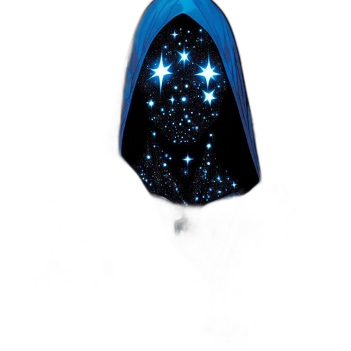 umbrella, staff, crown, jewelry, 3d render, concept art, fantasy art, outer space transparent PNG cut-out