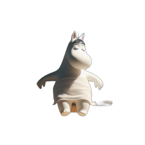 animal, creature, staff, dress, concept art, 3d render, cartoon, fantasy art transparent PNG cut-out