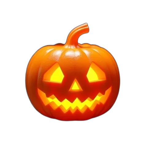 mask, face, 3d render, photorealistic, pixel art, printed, orange, pumpkin transparent PNG cut-out