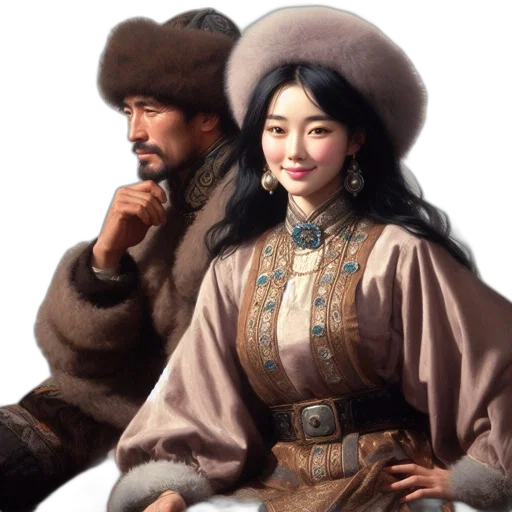 face, staff, jacket, oil painting, photorealistic, fantasy art, concept art, snow transparent PNG cut-out