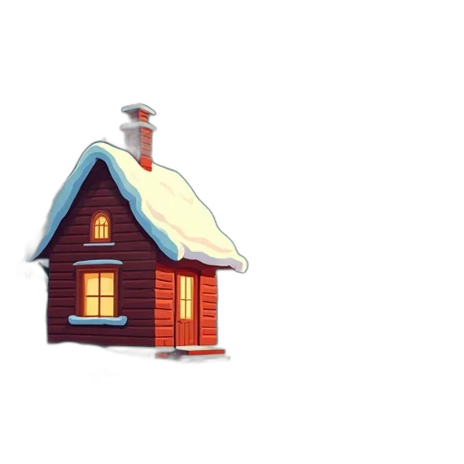 building, furniture, hat, 3d render, pixel art, concept art, watercolor, snow transparent PNG cut-out