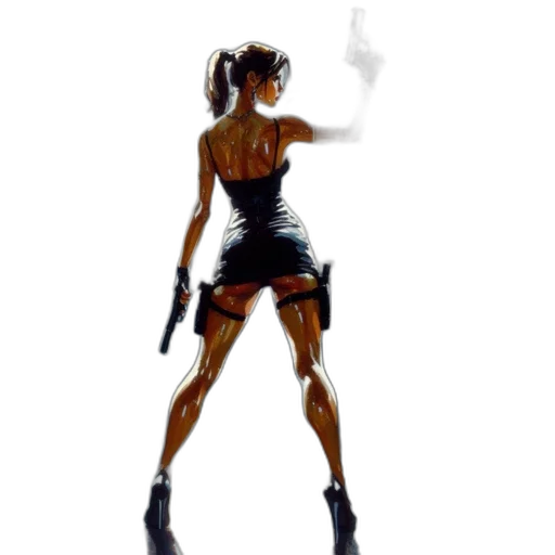 staff, weapon, dress, concept art, comic book art, fantasy art, photorealistic, woman transparent PNG cut-out