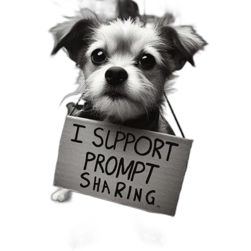 staff, urban, scene, features, small, dog, wearing, collar transparent PNG cut-out