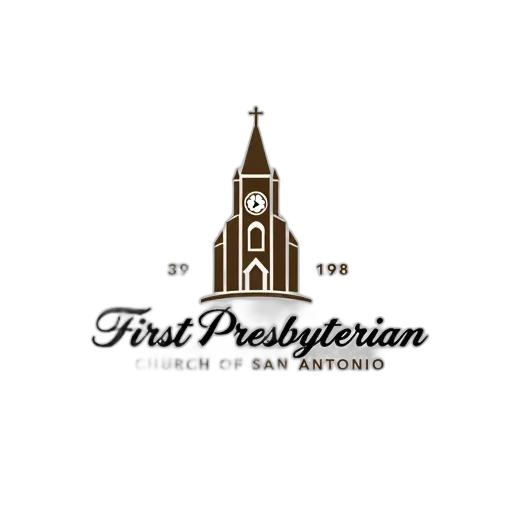 building, logo, first, presbyterian, church, san, antonio, featuring transparent PNG cut-out
