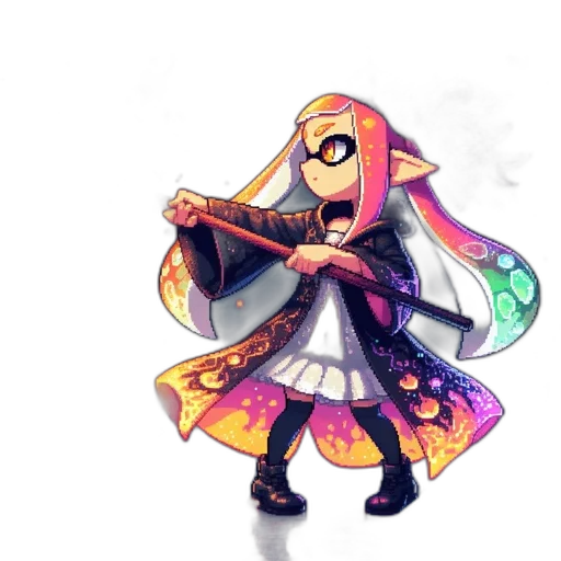 weapon, staff, dress, jacket transparent PNG cut-out