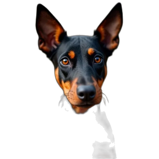 staff, animal, face, photorealistic transparent PNG cut-out