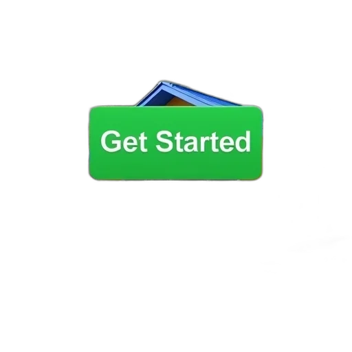 staff, 3d render, digital, rendering, house, green, get, started transparent PNG cut-out