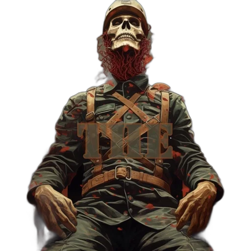 jacket, mask, face, staff, concept art, comic book art, pixel art, 3d render transparent PNG cut-out