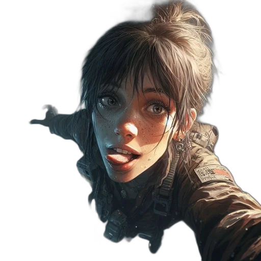 face, weapon, staff, dragon, concept art, fantasy art, photorealistic, cyberpunk transparent PNG cut-out