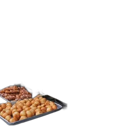 food, jacket, 3d render, earth tones, street, stall, korea, various transparent PNG cut-out