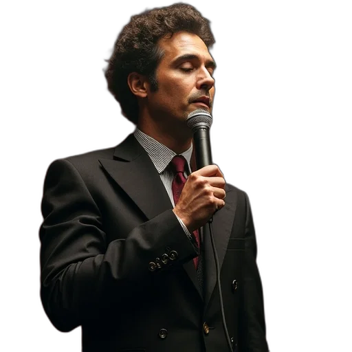 staff, jacket, face, comedian, david, paul transparent PNG cut-out