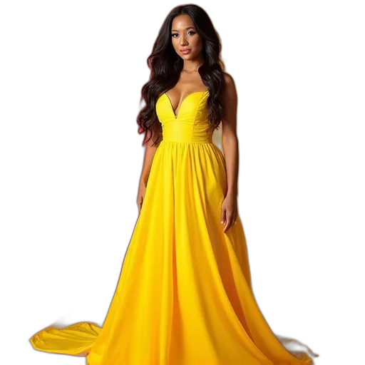 dress, golden, amanda, vannii, yellow, 2010, tcas transparent PNG cut-out