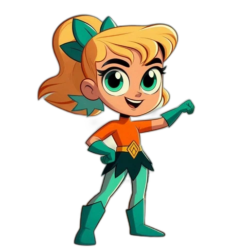 staff, weapon, cartoon, concept art, 3d render, comic book art, green, aqua transparent PNG cut-out
