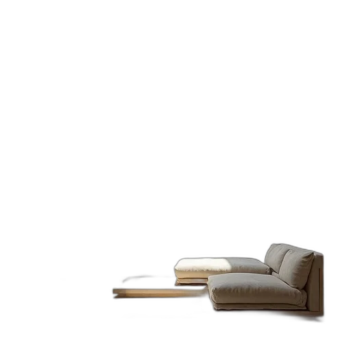 furniture, shoes, 3d render, photorealistic, earth tones, monochrome, golden, dark transparent PNG cut-out
